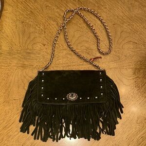 COACH 1941 Suede Fringe Cross Body Bag, Excellent Condition, LIMITED EDITION